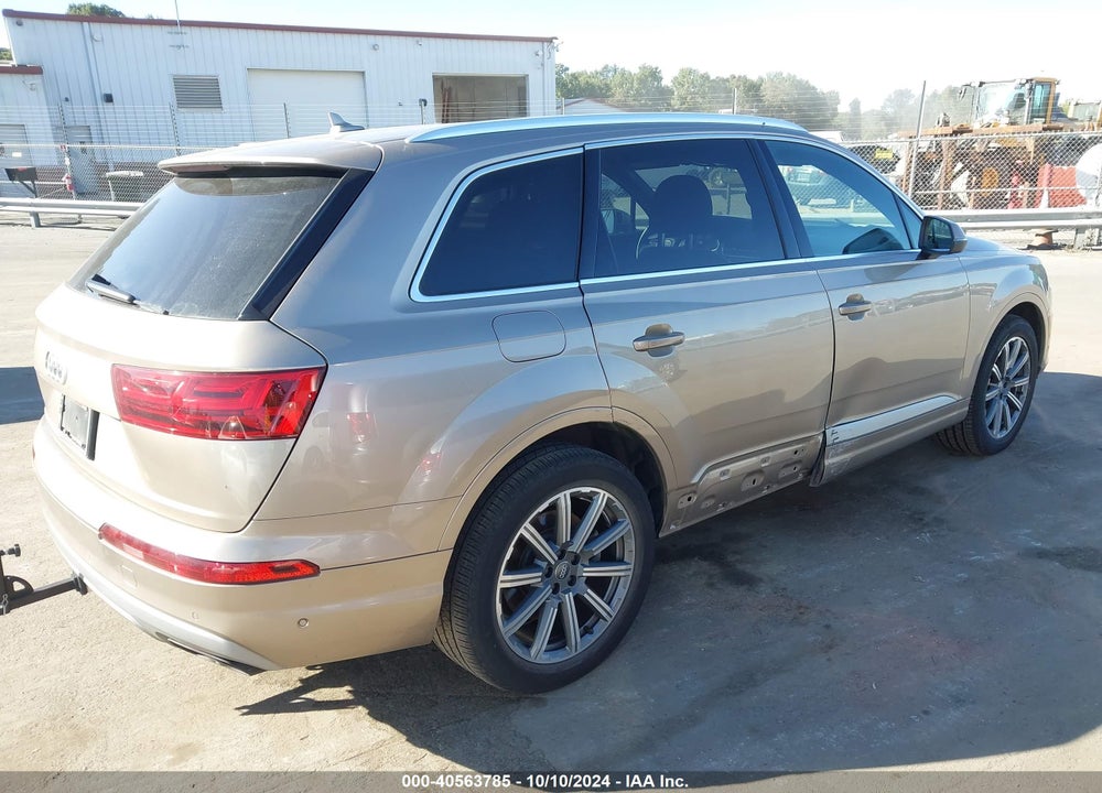 2019 AUDI Q7 55 PREMIUM VIN: WA1VAAF77KD017557
