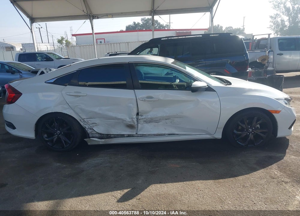 2020 HONDA CIVIC SPORT VIN: 2HGFC2F86LH596047