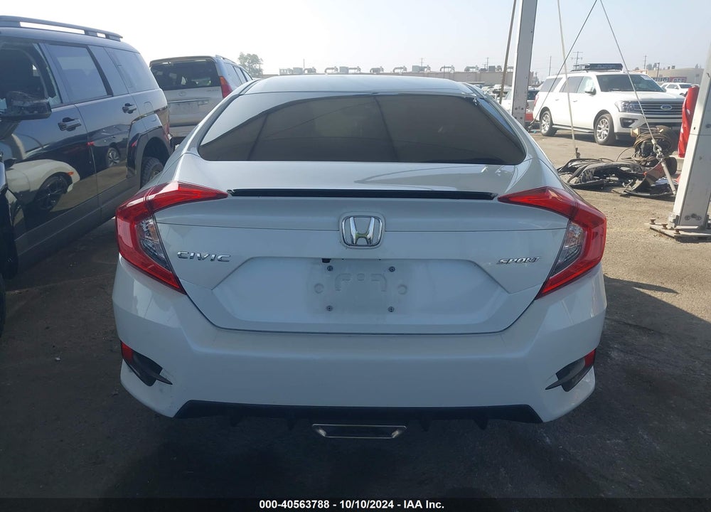 2020 HONDA CIVIC SPORT VIN: 2HGFC2F86LH596047
