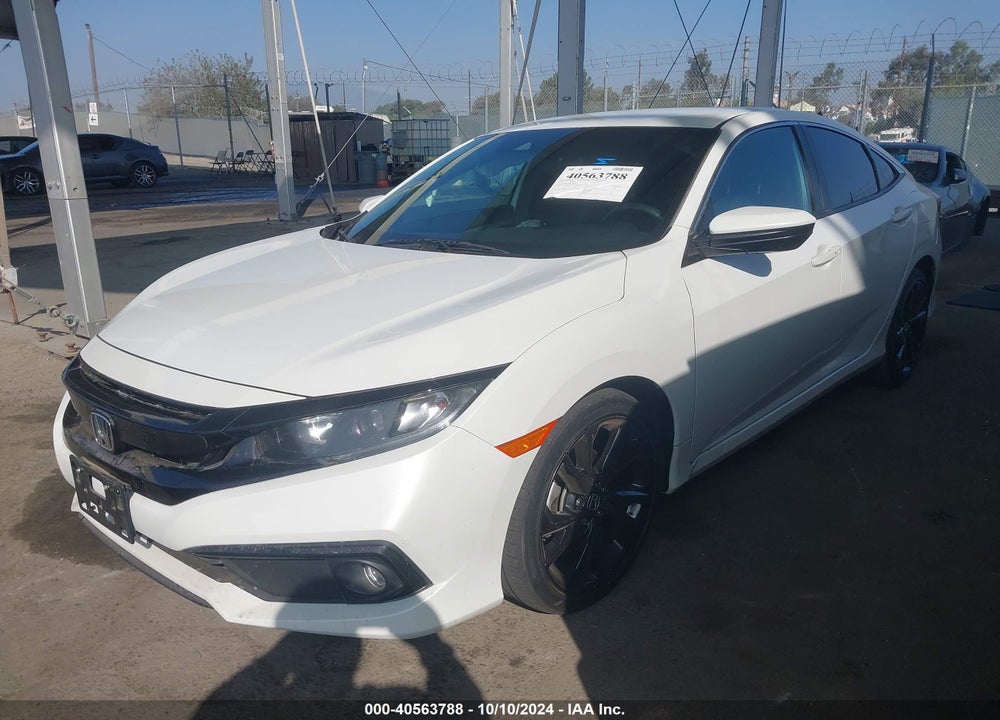 2020 HONDA CIVIC SPORT VIN: 2HGFC2F86LH596047