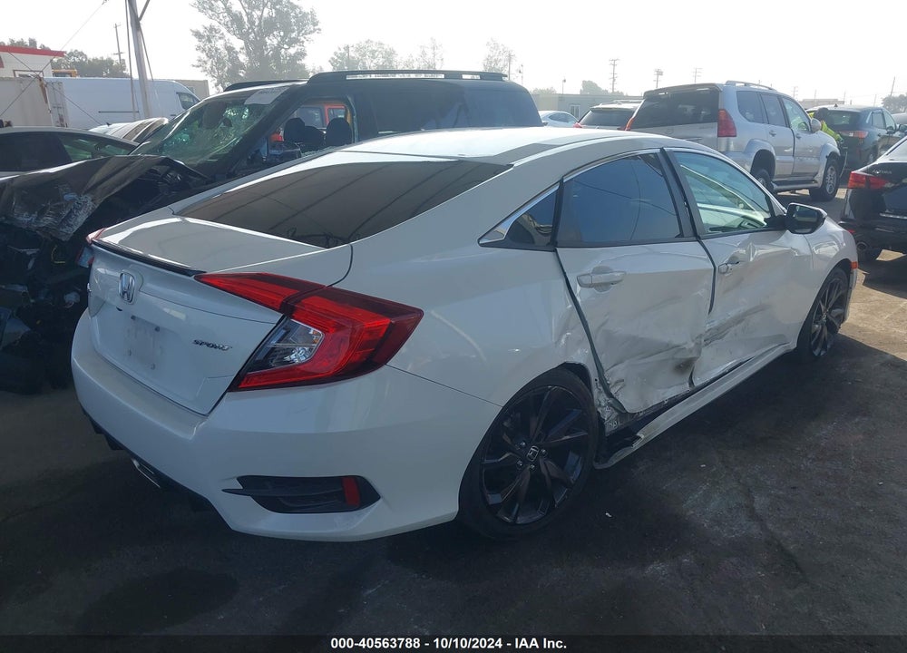 2020 HONDA CIVIC SPORT VIN: 2HGFC2F86LH596047