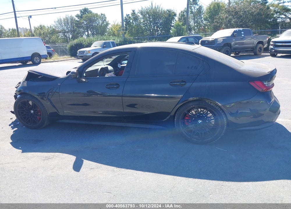 2024 BMW M3 COMPETITION XDRIVE VIN: WBS43AY05RFT56076