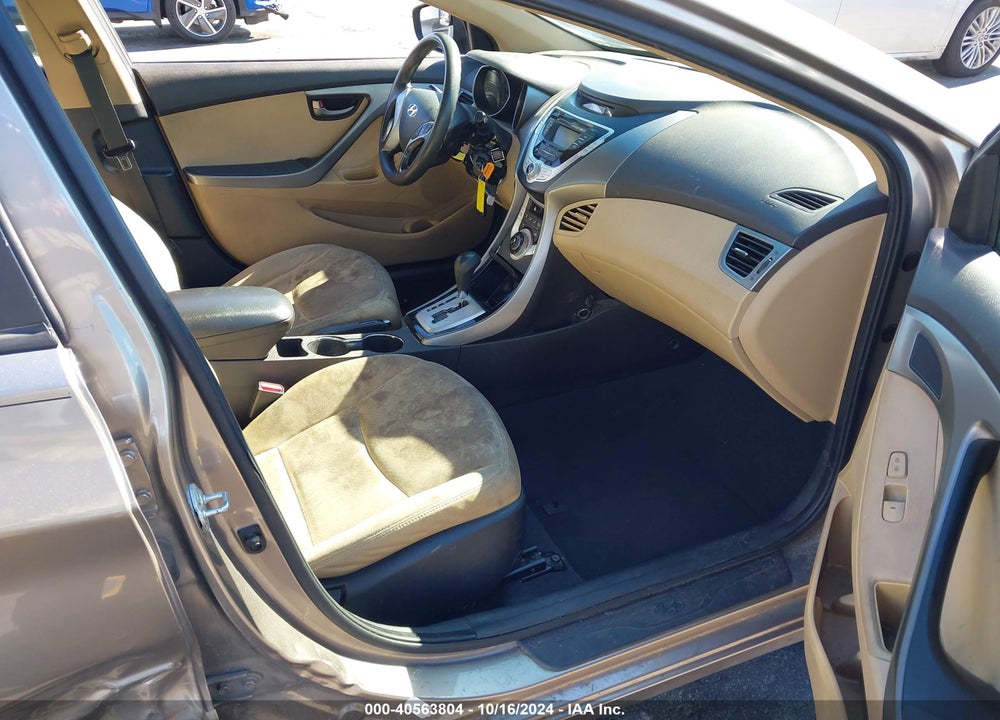 2013 HYUNDAI ELANTRA GLS VIN: 5NPDH4AE3DH161673