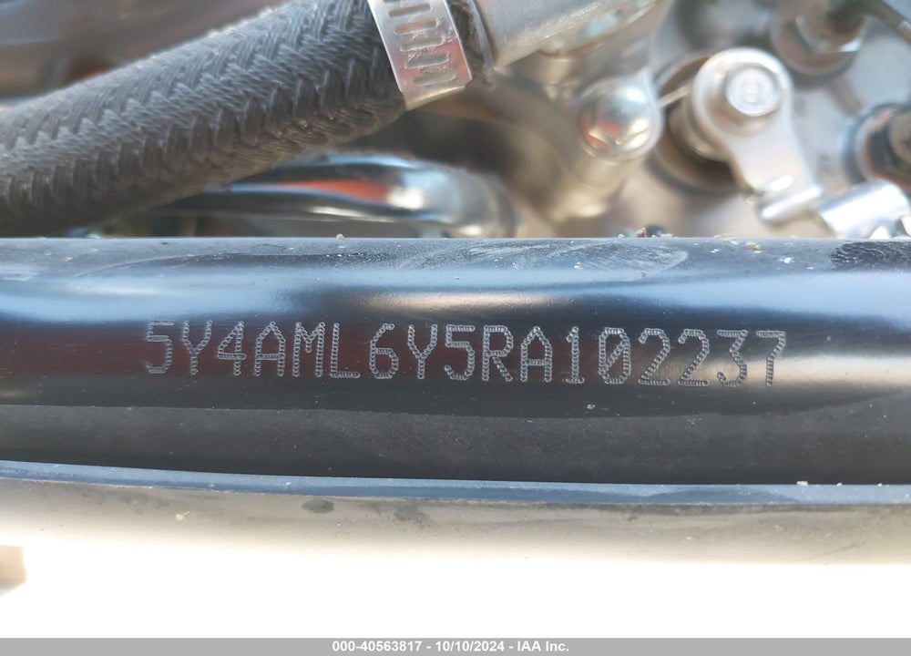 2024 YAMAHA YFM700 R VIN: 5Y4AML6Y5RA102237