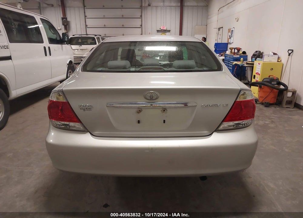 2006 TOYOTA CAMRY LE VIN: 4T1BE32K56U107164