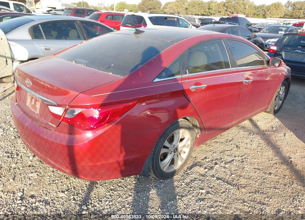 2012 HYUNDAI SONATA LIMITED VIN: 5NPEC4AC4CH464445