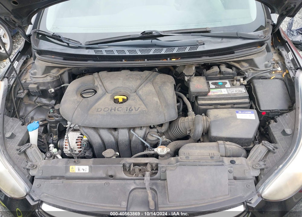 2013 HYUNDAI ELANTRA VIN: KMHDH4AE3DU965859