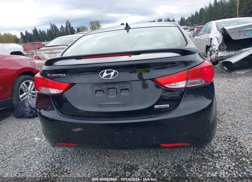 2013 HYUNDAI ELANTRA VIN: KMHDH4AE3DU965859