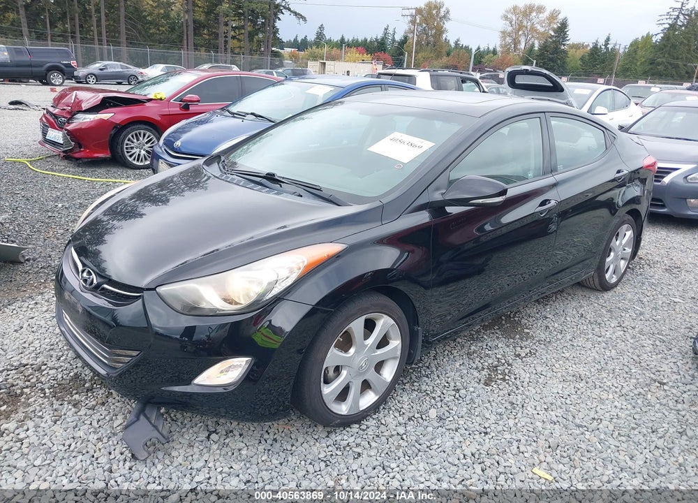 2013 HYUNDAI ELANTRA VIN: KMHDH4AE3DU965859