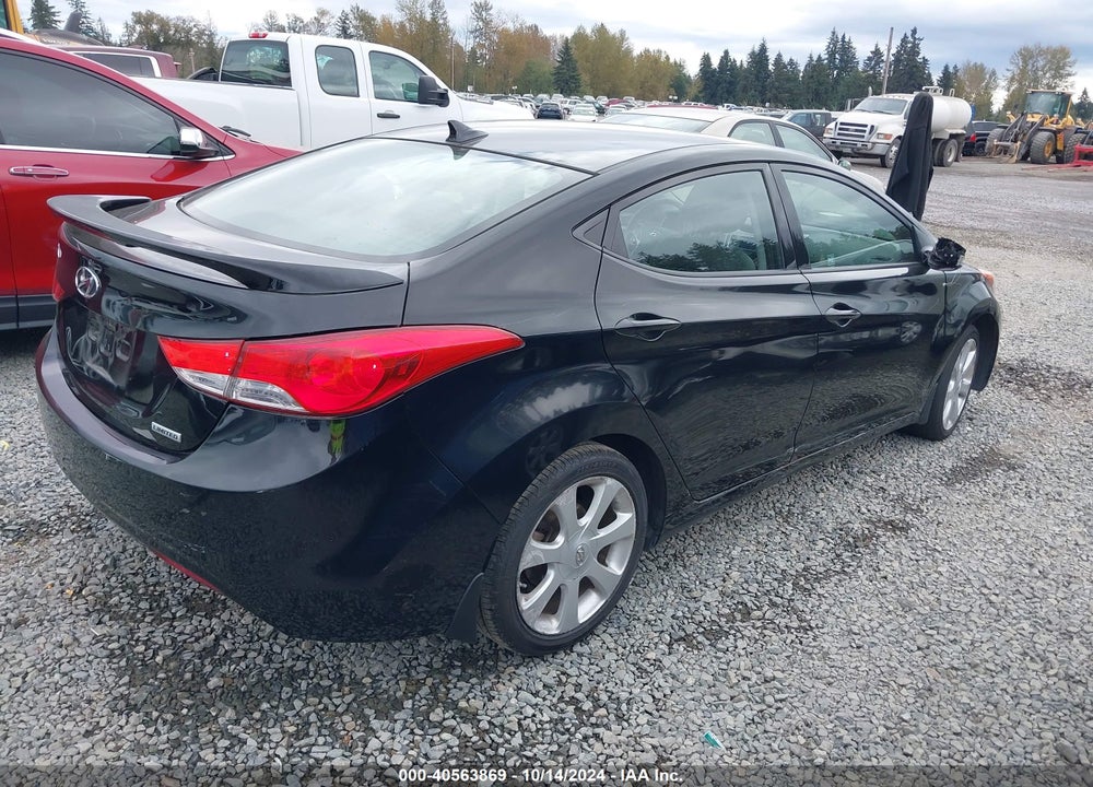 2013 HYUNDAI ELANTRA VIN: KMHDH4AE3DU965859