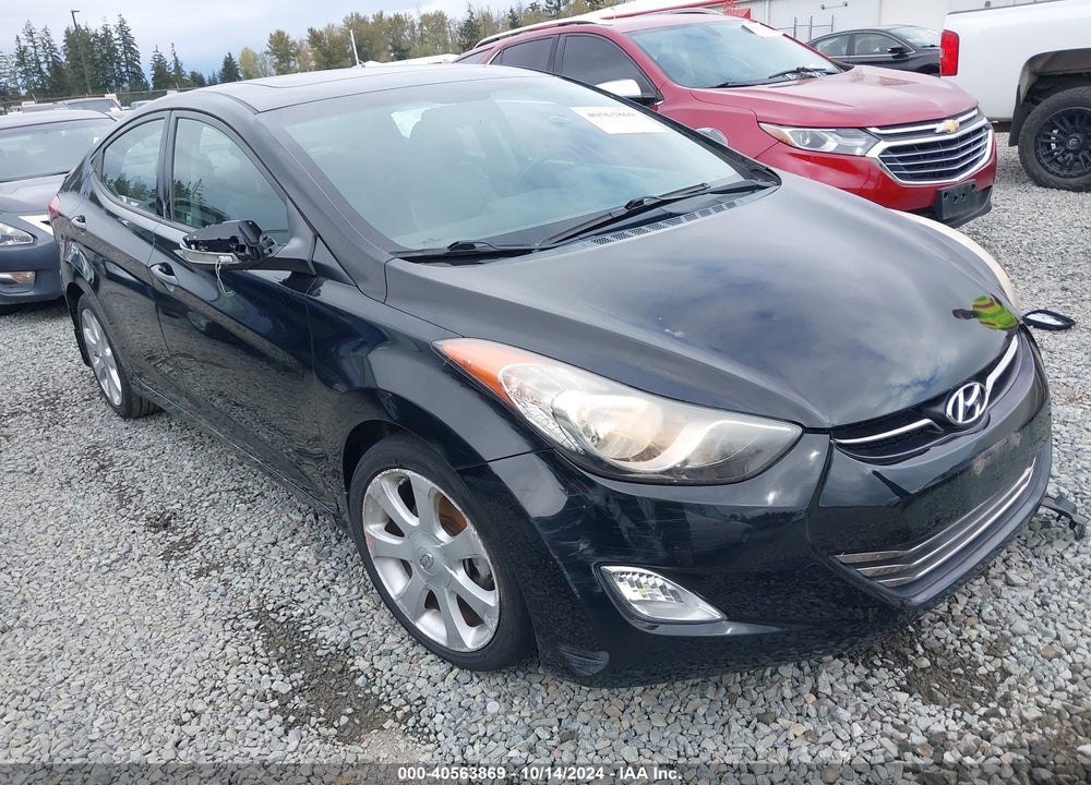 2013 HYUNDAI ELANTRA VIN: KMHDH4AE3DU965859