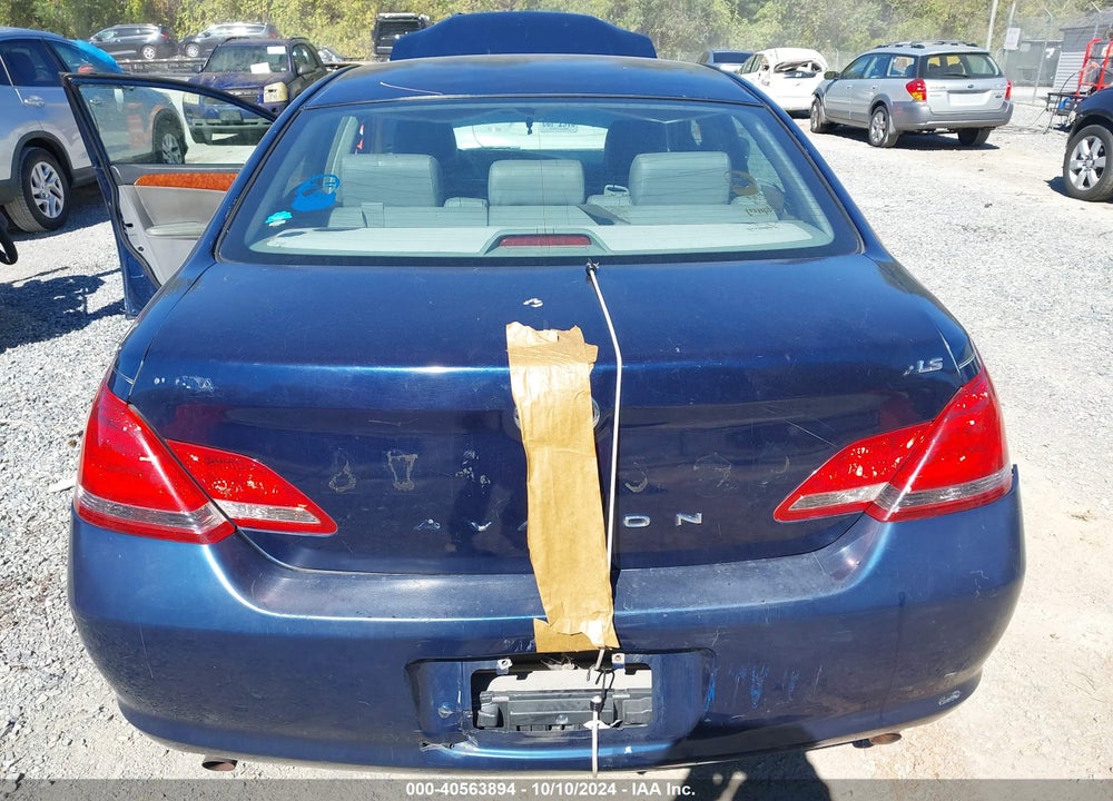 2007 TOYOTA AVALON XLS VIN: 4T1BK36B37U171319
