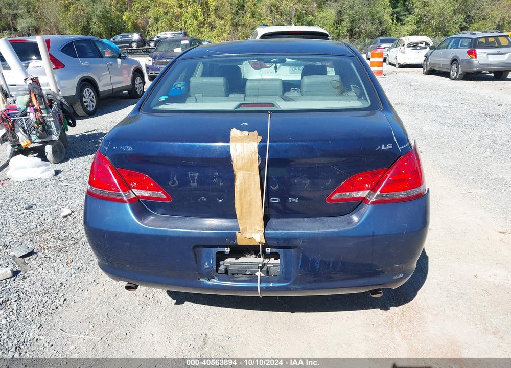 2007 TOYOTA AVALON XLS VIN: 4T1BK36B37U171319