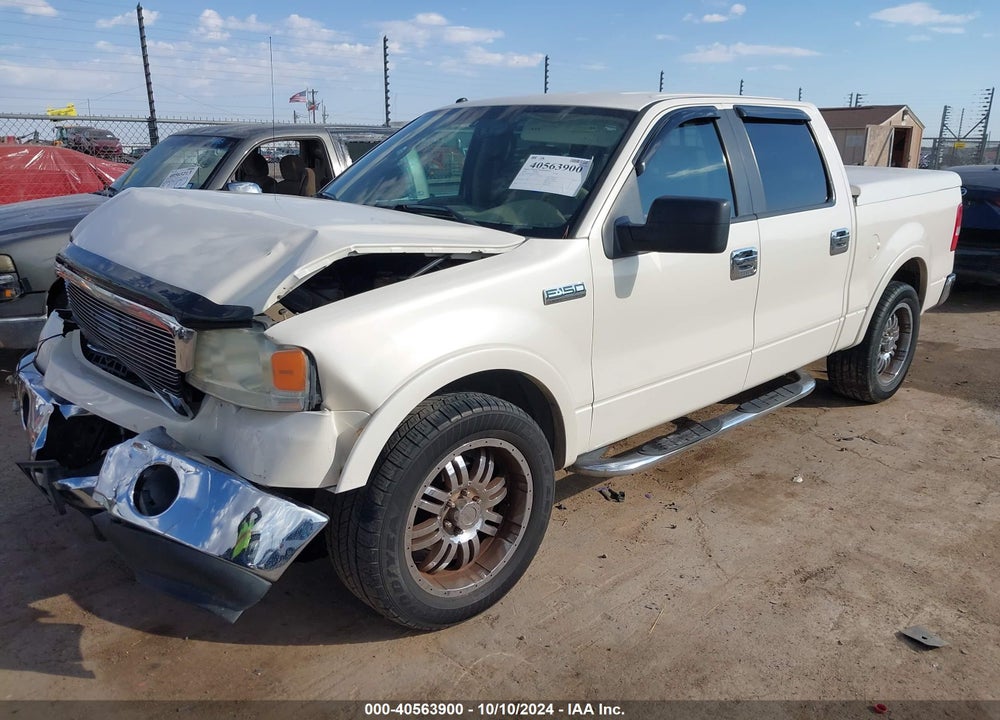 2008 FORD F-150 60TH ANNIVERSARY/FX2/KING RANCH/LARIAT/XLT VIN: 1FTPW12V28FC28845