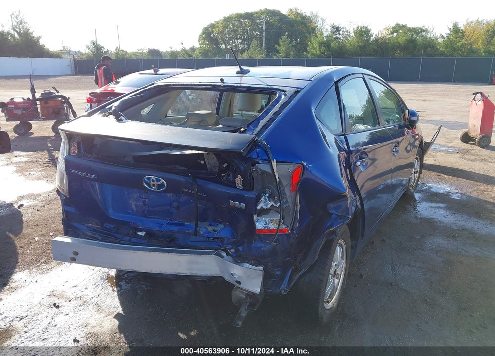 2010 TOYOTA PRIUS IV VIN: JTDKN3DU6A0014799