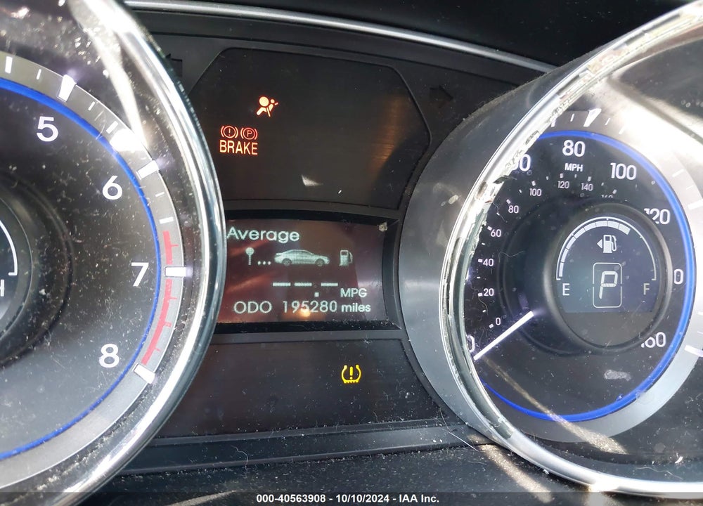 2011 HYUNDAI SONATA GLS VIN: 5NPEB4ACXBH086116