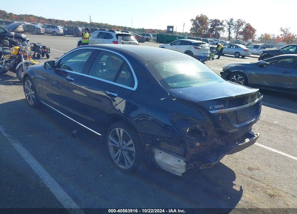 2018 MERCEDES-BENZ C 300 4MATIC VIN: WDDWF4KB2JR418884