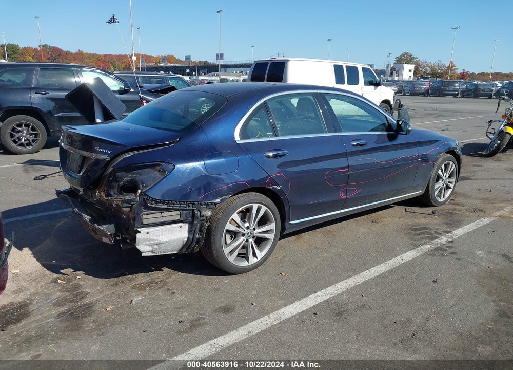 2018 MERCEDES-BENZ C 300 4MATIC VIN: WDDWF4KB2JR418884