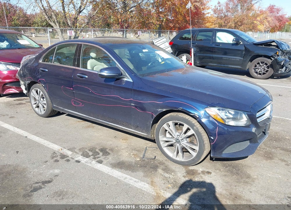 2018 MERCEDES-BENZ C 300 4MATIC VIN: WDDWF4KB2JR418884