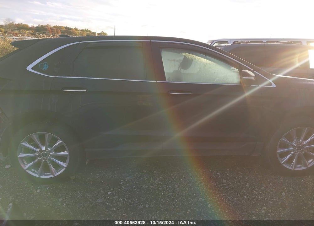2017 FORD EDGE TITANIUM VIN: 2FMPK4K94HBB15718