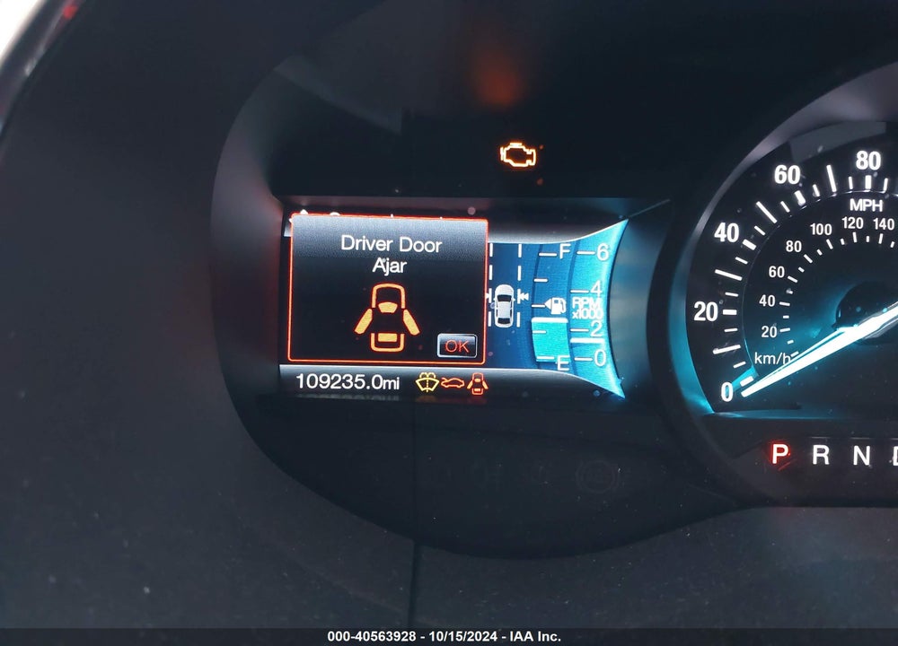 2017 FORD EDGE TITANIUM VIN: 2FMPK4K94HBB15718