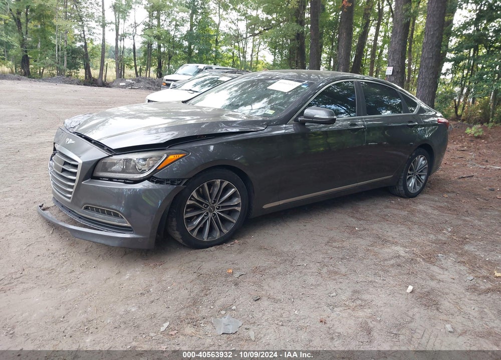 2017 GENESIS G80 3.8 VIN: KMHGN4JE4HU194307