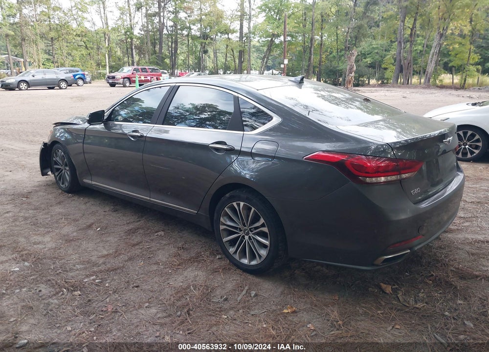 2017 GENESIS G80 3.8 VIN: KMHGN4JE4HU194307