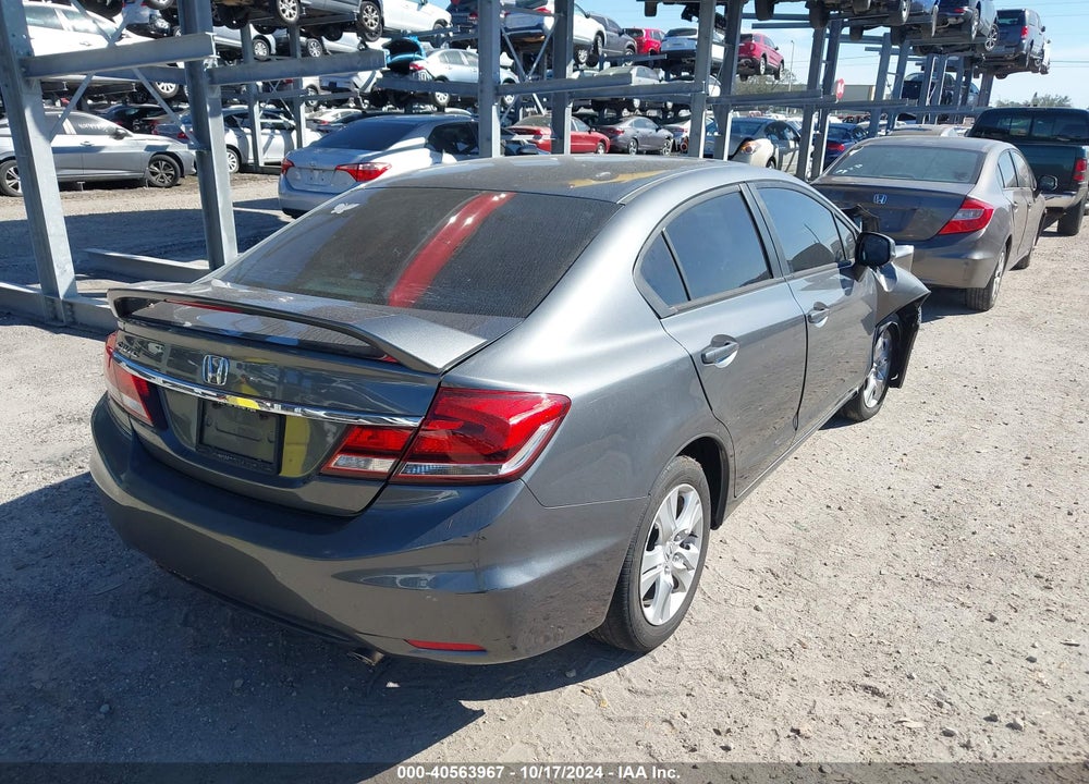 2013 HONDA CIVIC LX VIN: 19XFB2F56DE056086