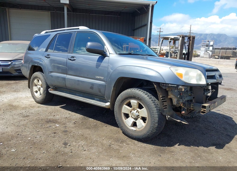2004 TOYOTA 4RUNNER LIMITED V6 VIN: JTEZU17R748014177