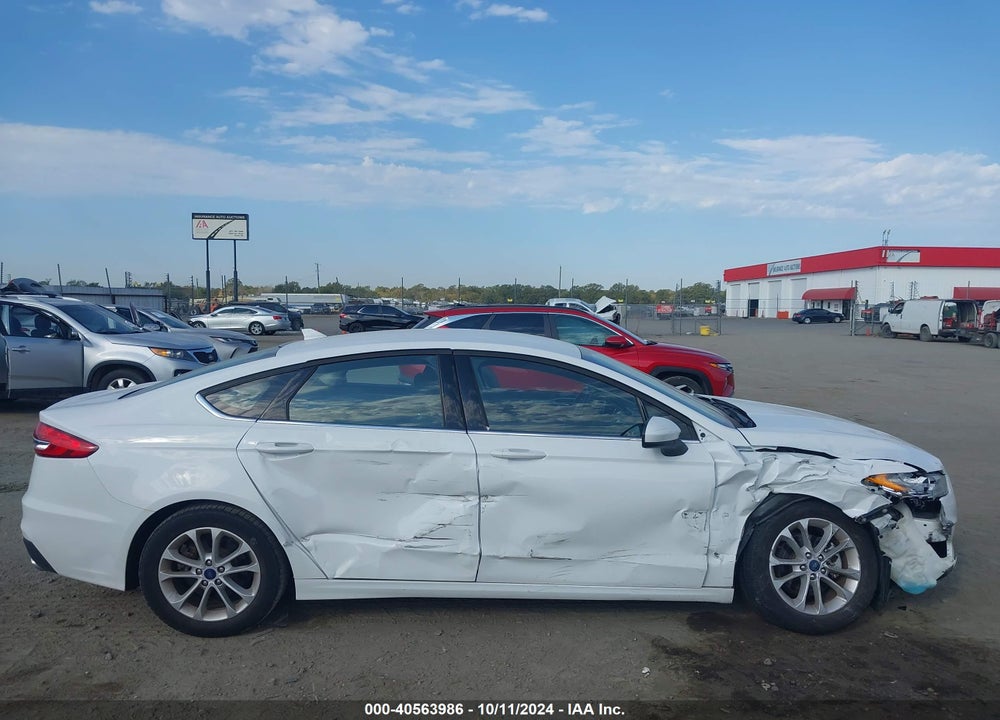 2020 FORD FUSION SE VIN: 3FA6P0HDXLR161110