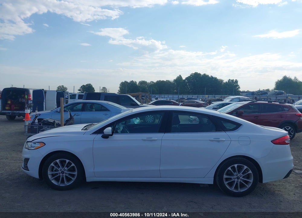 2020 FORD FUSION SE VIN: 3FA6P0HDXLR161110