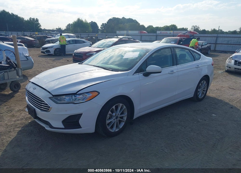2020 FORD FUSION SE VIN: 3FA6P0HDXLR161110