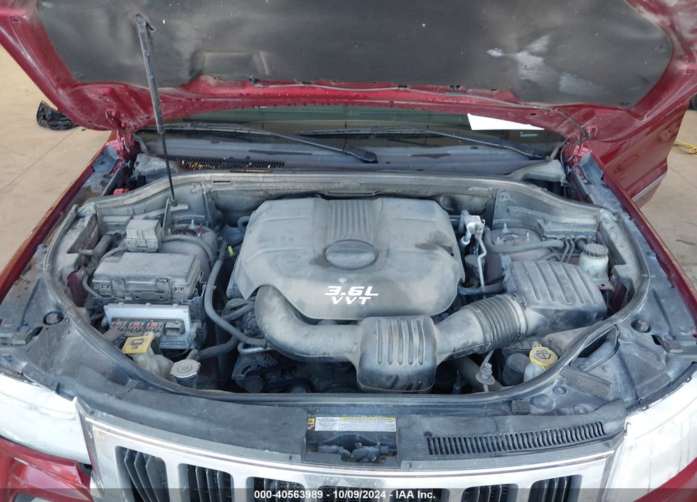 2012 JEEP GRAND CHEROKEE LAREDO VIN: 1C4RJFAG0CC175080