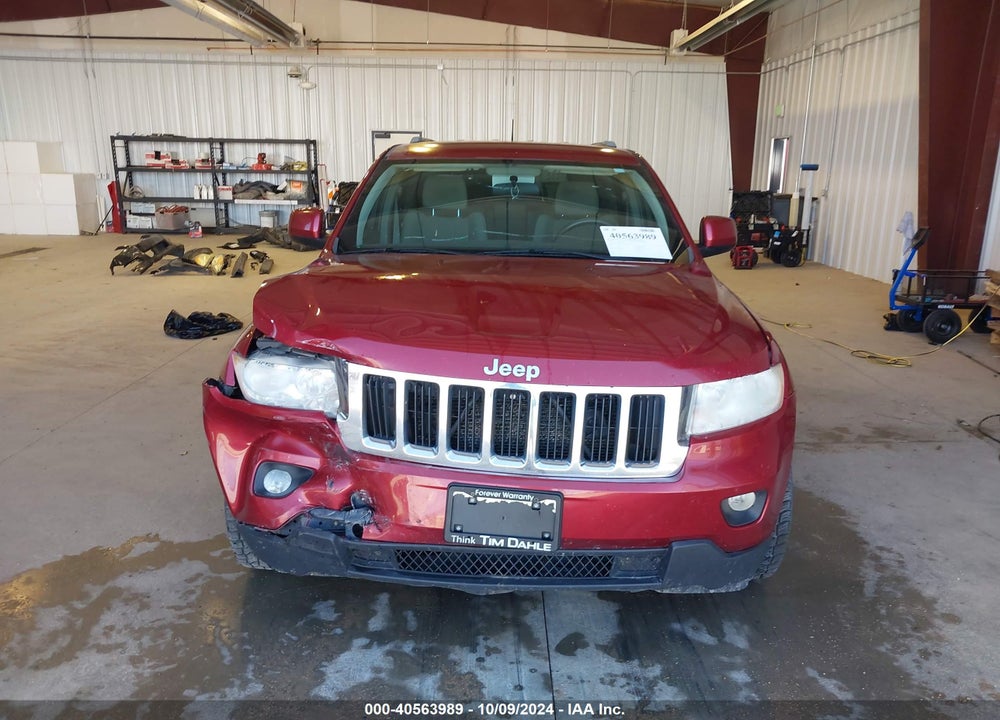 2012 JEEP GRAND CHEROKEE LAREDO VIN: 1C4RJFAG0CC175080