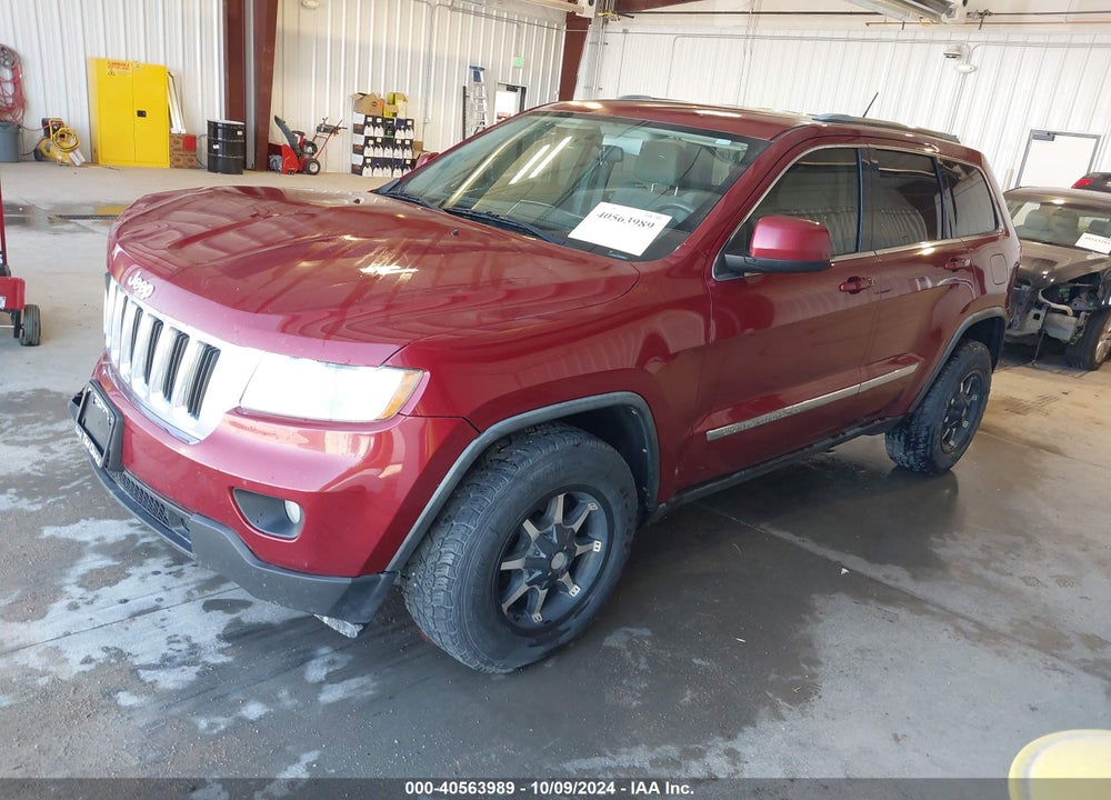 2012 JEEP GRAND CHEROKEE LAREDO VIN: 1C4RJFAG0CC175080