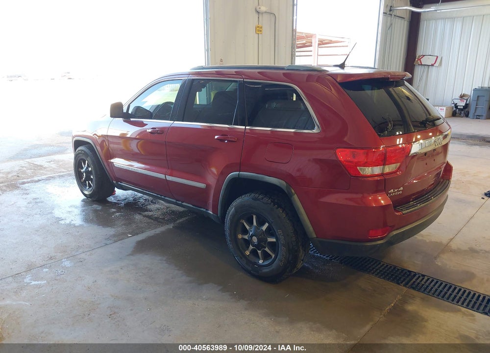 2012 JEEP GRAND CHEROKEE LAREDO VIN: 1C4RJFAG0CC175080