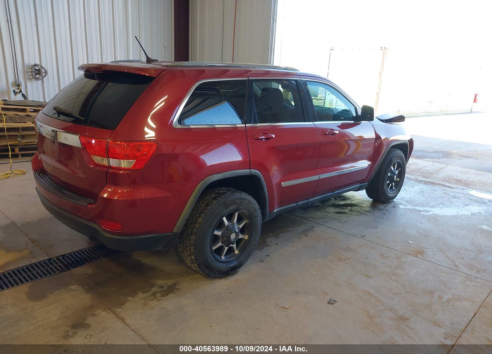 2012 JEEP GRAND CHEROKEE LAREDO VIN: 1C4RJFAG0CC175080