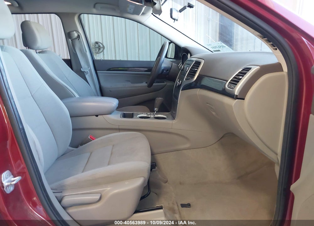 2012 JEEP GRAND CHEROKEE LAREDO VIN: 1C4RJFAG0CC175080