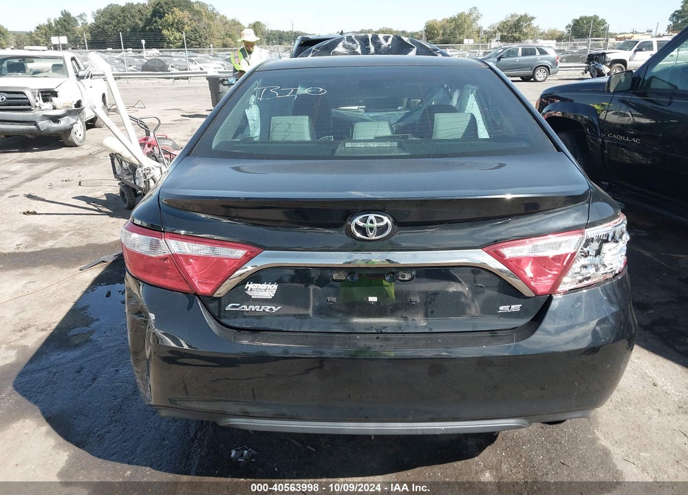 2016 TOYOTA CAMRY SE VIN: 4T1BF1FK0GU265361