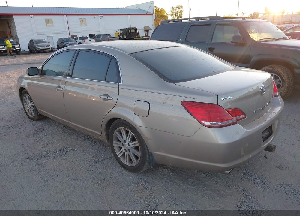 2007 TOYOTA AVALON LIMITED VIN: 4T1BK36BX7U232407