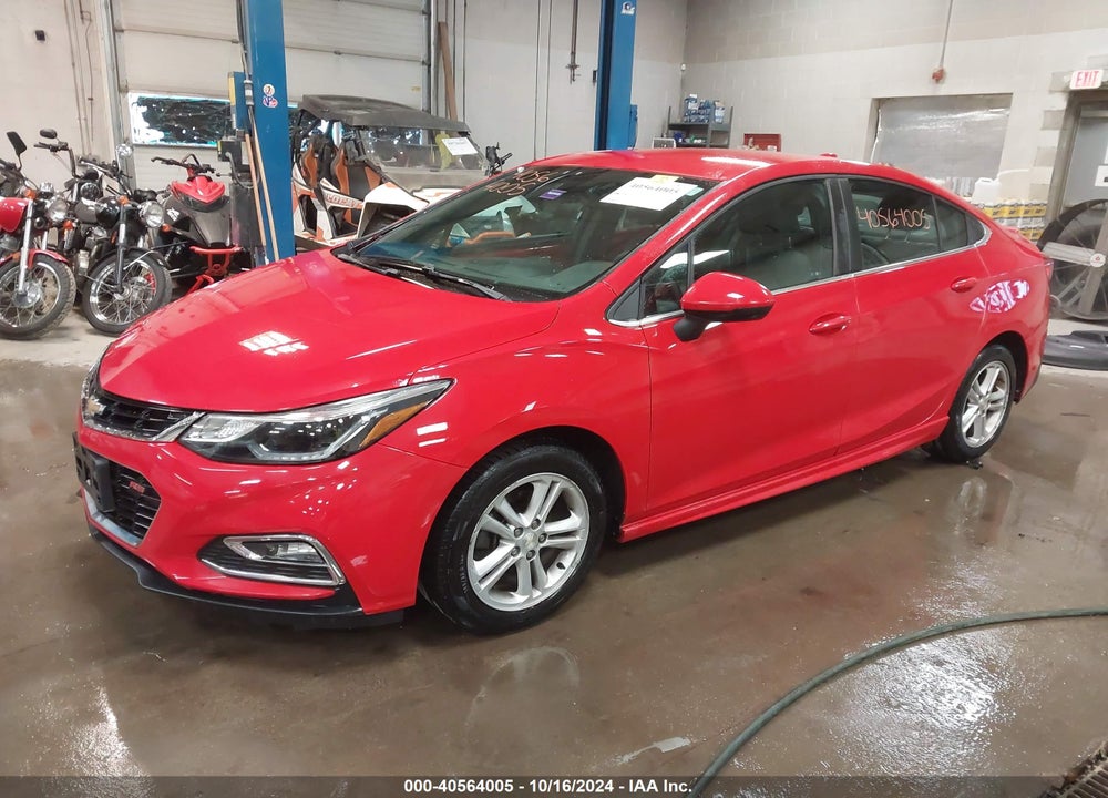 2017 CHEVROLET CRUZE LT AUTO VIN: 1G1BE5SM5H7187464