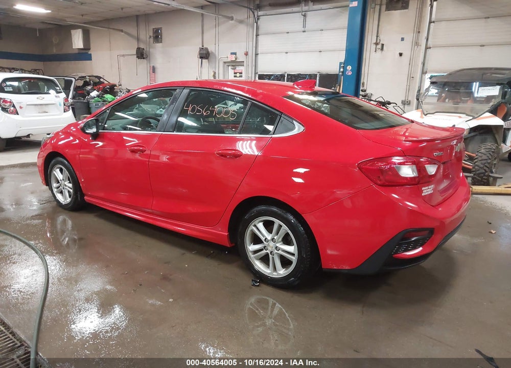 2017 CHEVROLET CRUZE LT AUTO VIN: 1G1BE5SM5H7187464