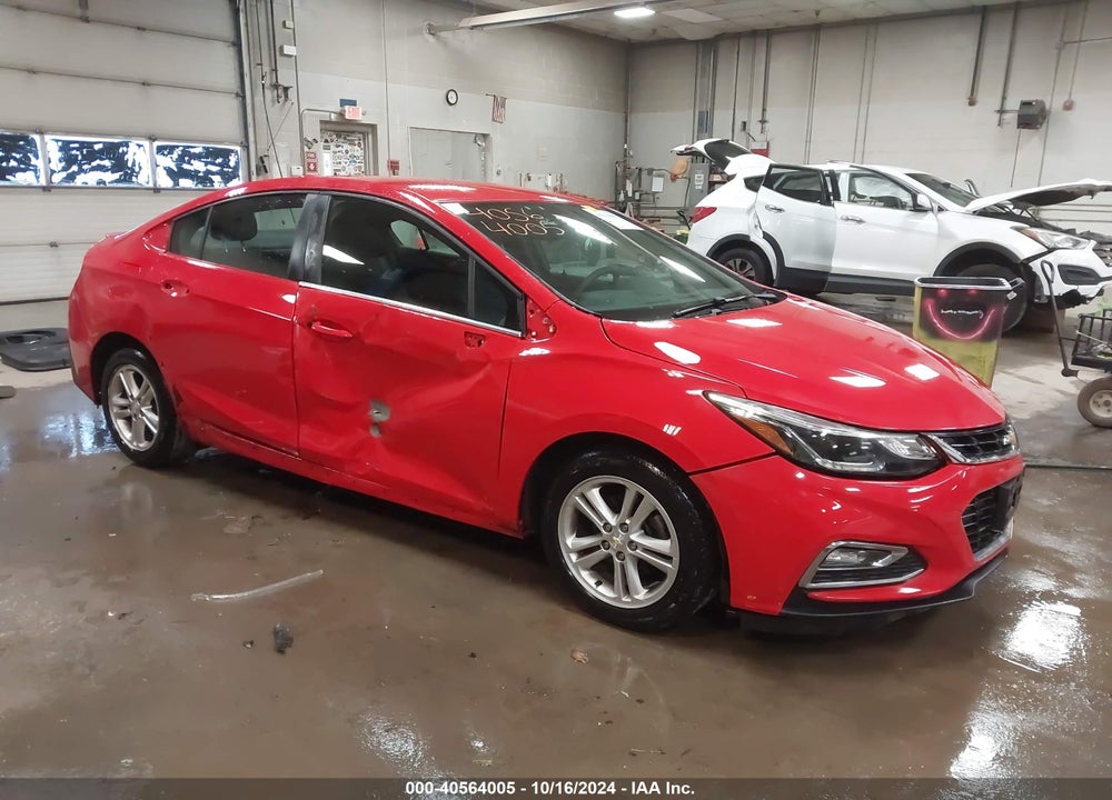 2017 CHEVROLET CRUZE LT AUTO VIN: 1G1BE5SM5H7187464