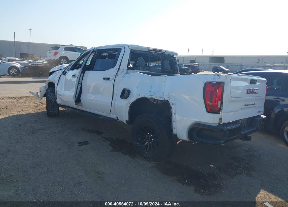 2023 GMC SIERRA 1500 4WD SHORT BOX AT4X VIN: 3GTUUFEL1PG282747