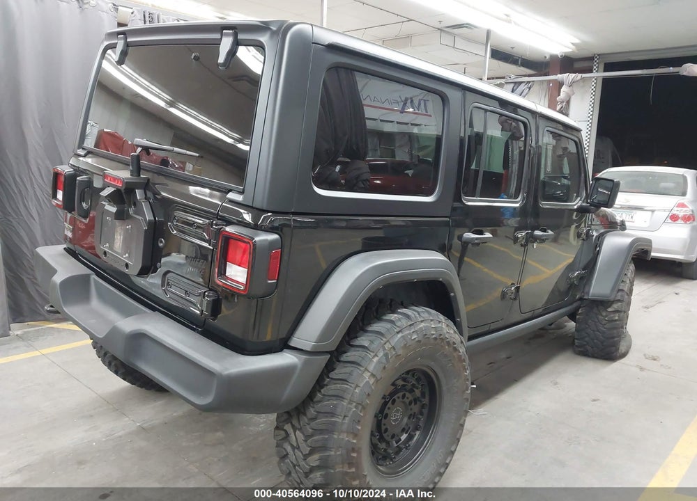 2022 JEEP WRANGLER UNLIMITED WILLYS 4X4 VIN: 1C4HJXDMXNW131074