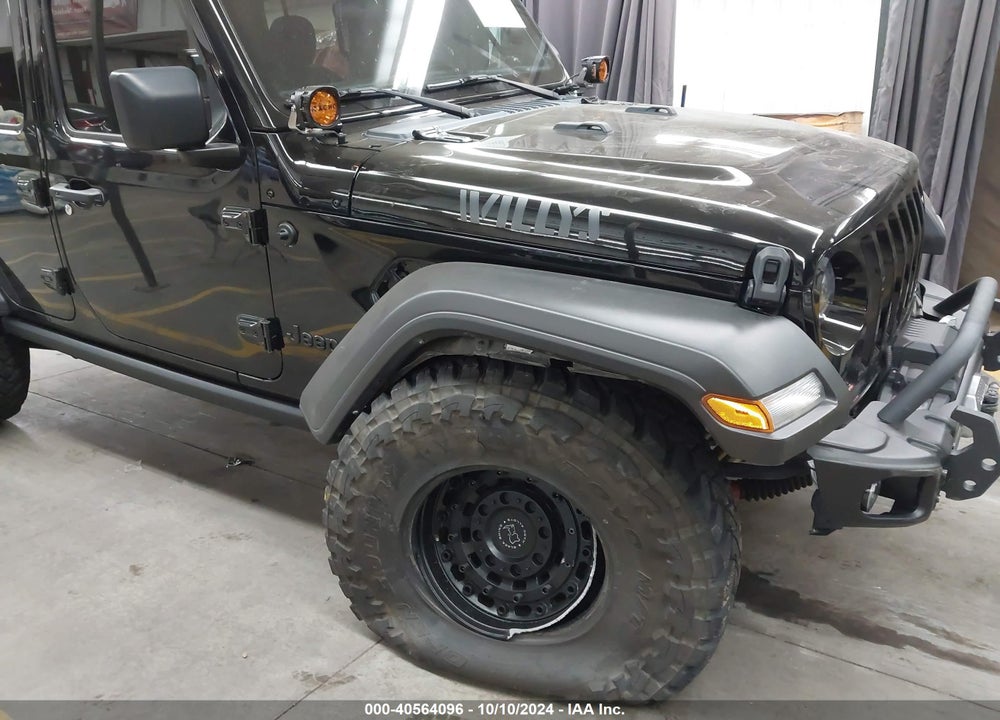 2022 JEEP WRANGLER UNLIMITED WILLYS 4X4 VIN: 1C4HJXDMXNW131074