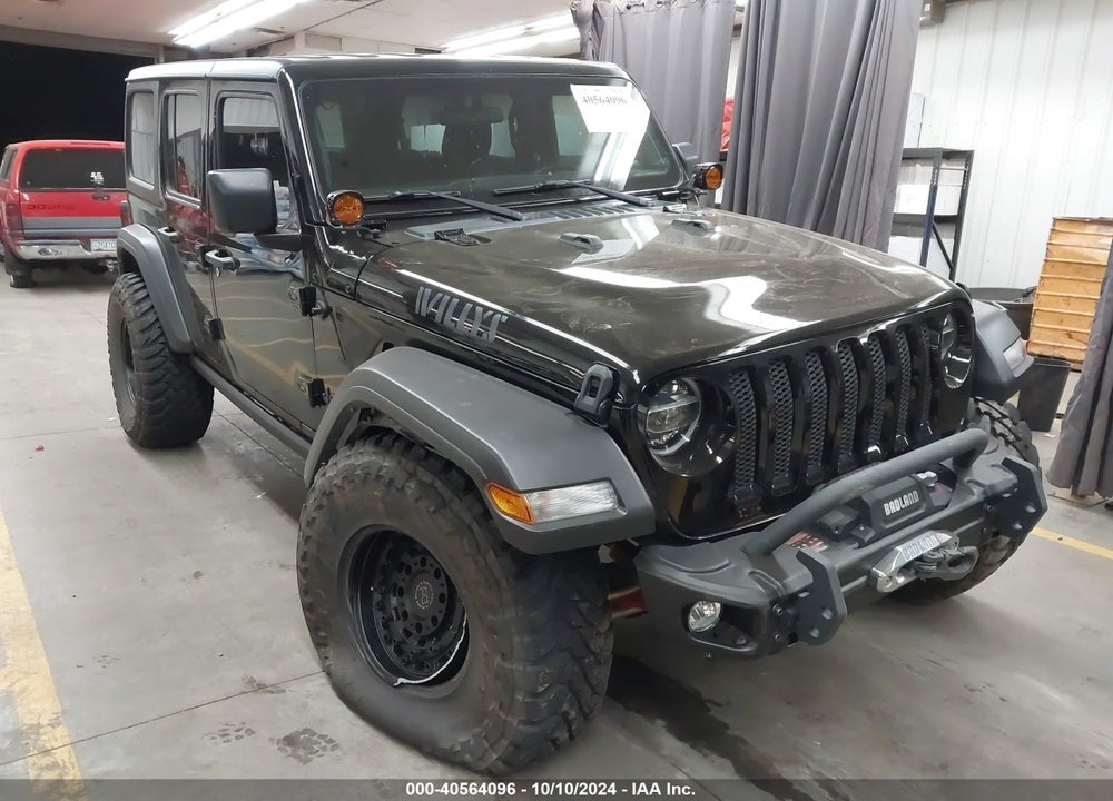 2022 JEEP WRANGLER UNLIMITED WILLYS 4X4 VIN: 1C4HJXDMXNW131074