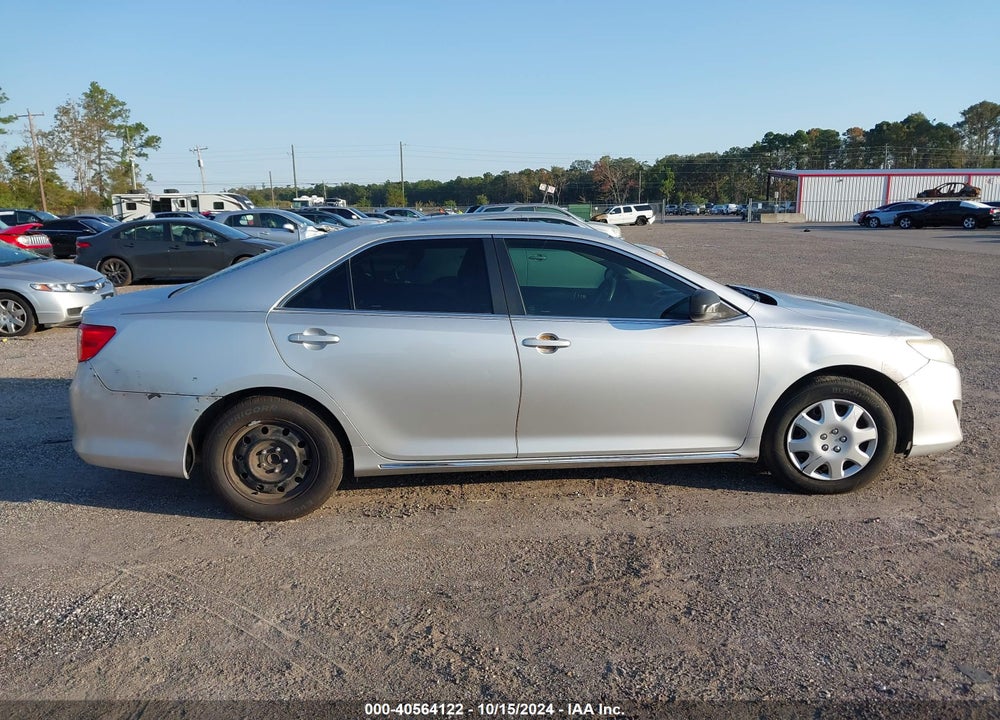 2013 TOYOTA CAMRY LE VIN: 4T1BF1FK4DU692005