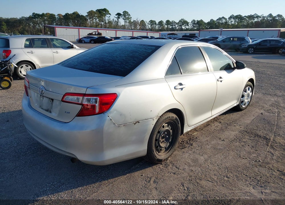 2013 TOYOTA CAMRY LE VIN: 4T1BF1FK4DU692005