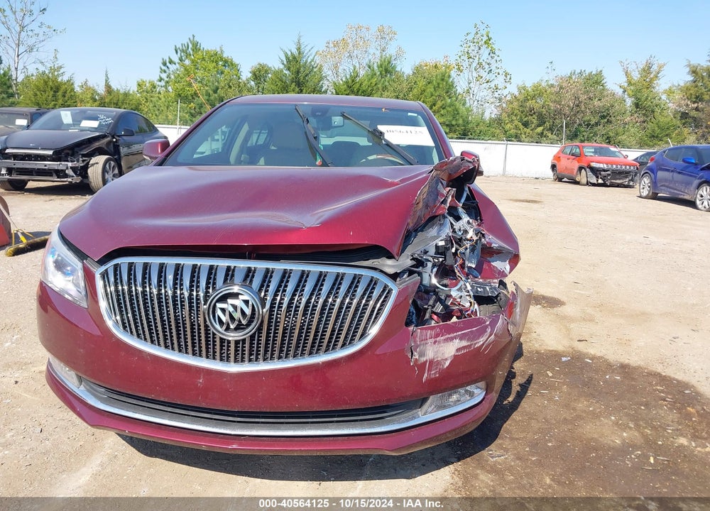 2015 BUICK LACROSSE LEATHER VIN: 1G4GB5G34FF144366